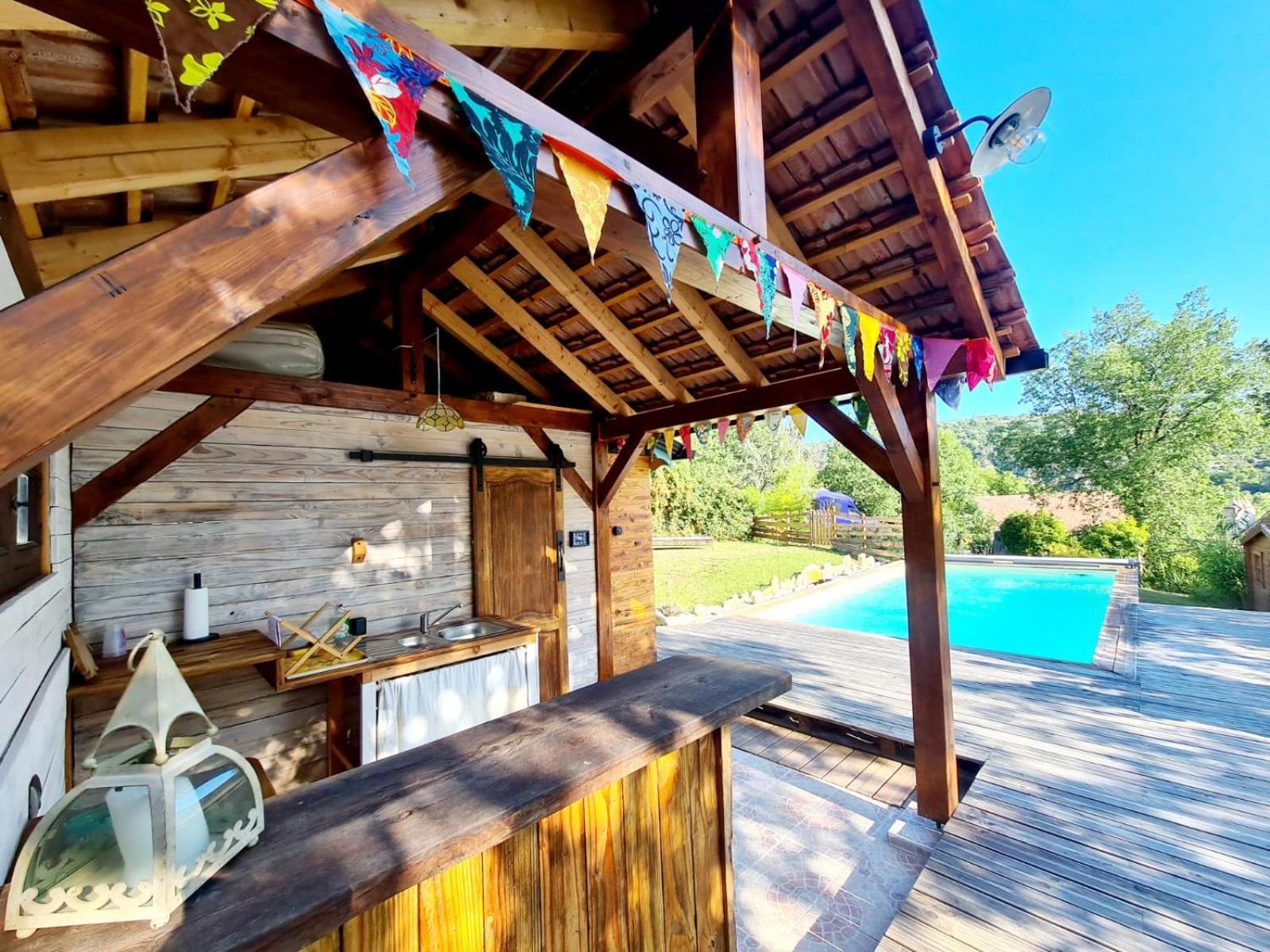 Luxuszelt La Roulotte Du Coustal, Cajarc, Lot *
