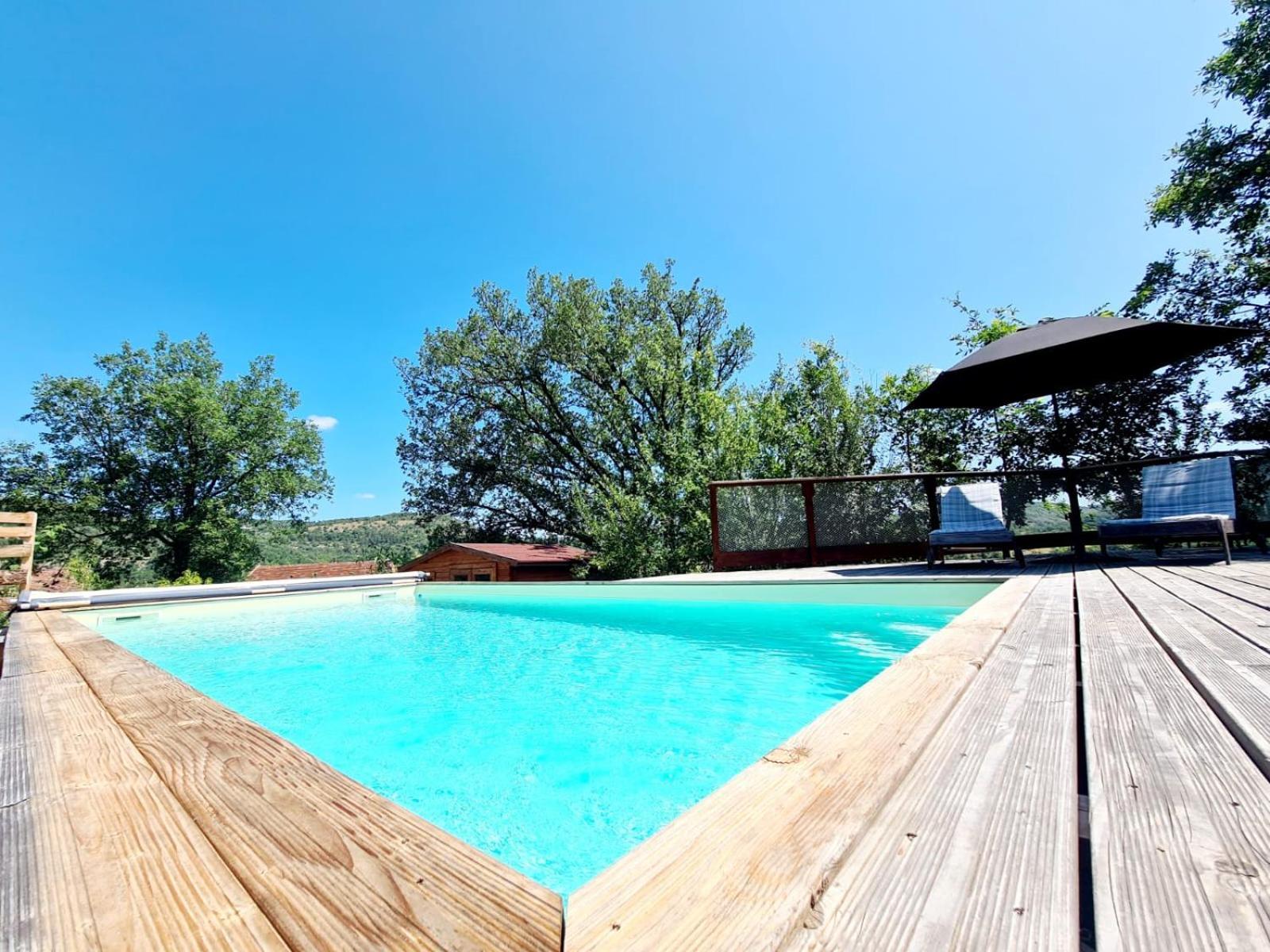 La Roulotte Du Coustal, Cajarc, Lot Luxury tent