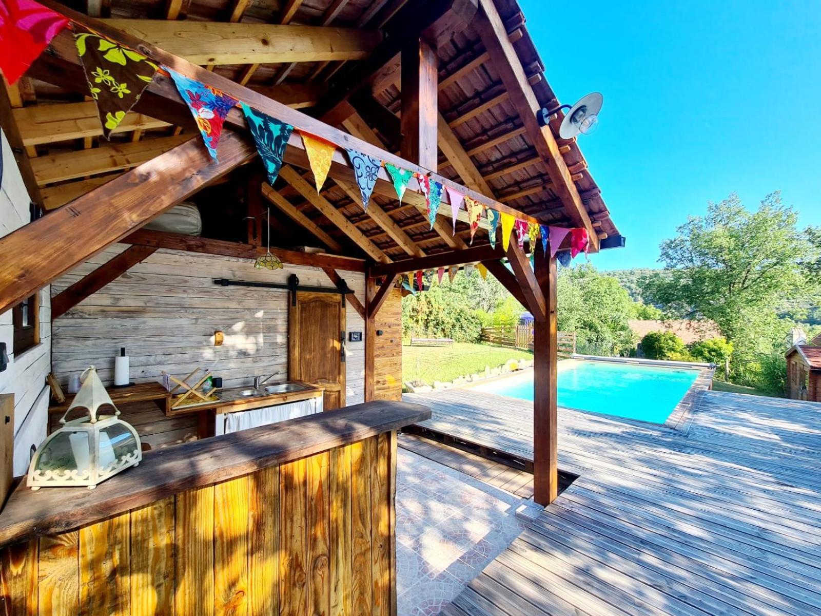 La Roulotte Du Coustal, Cajarc, Lot Luxury tent