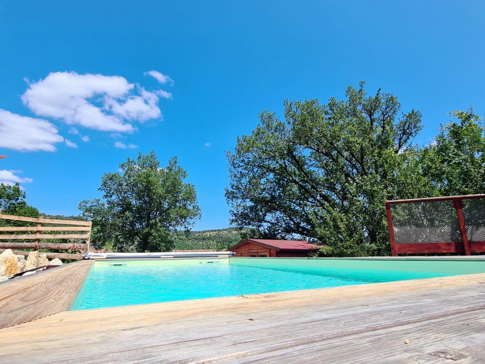 Luxury tent La Roulotte Du Coustal, Cajarc, Lot Cajarc